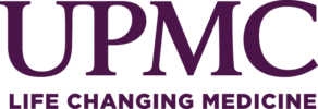 University of Pittsburgh Medical Center Logo - Purple serif and sans-serif type