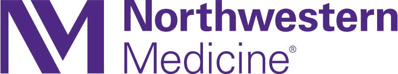 Northwestern Medicine Logo - Purple sans-serif type with stylized NM to left