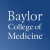 Baylor College of Medicine Logo - White serif type over blue gradient