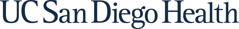 UC San Diego Health Logo - Dark blue serif type