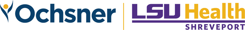 LSU Shreveport Logo - Dark blue, purple, and yellow sans-serif type