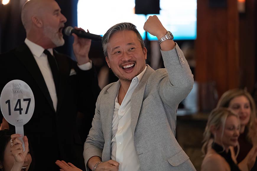 Photo of live auction at the 2026 Filotimo Foundation Gala